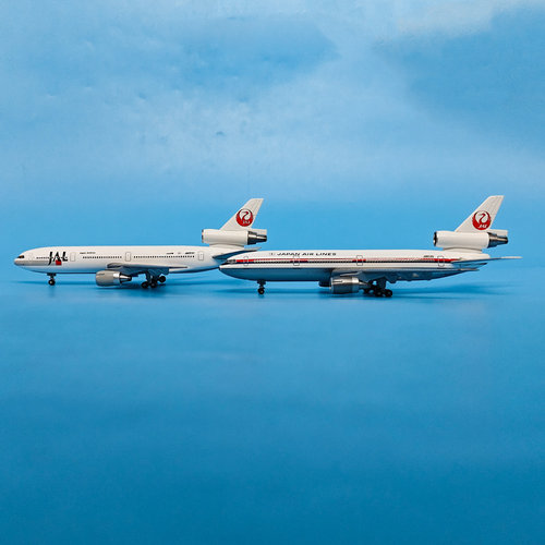 JET 1:400日航麦道DC-10客机模型飞机模型合金收藏摆件非玩具 - 图1
