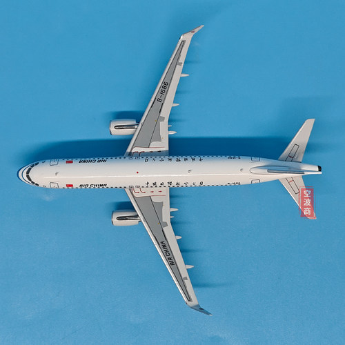 JET 1:400国际航空空客A320客机鲨鳍小翼版合金飞机模型摆件 - 图3