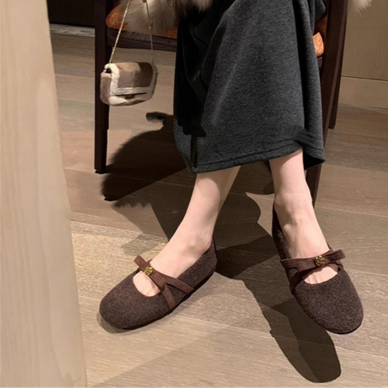莆田鞋高品质小香风内增高玛丽珍毛毛鞋女加绒单鞋保暖棉鞋芭蕾鞋,淘宝优惠券,粉丝福利购,淘宝优惠卷
