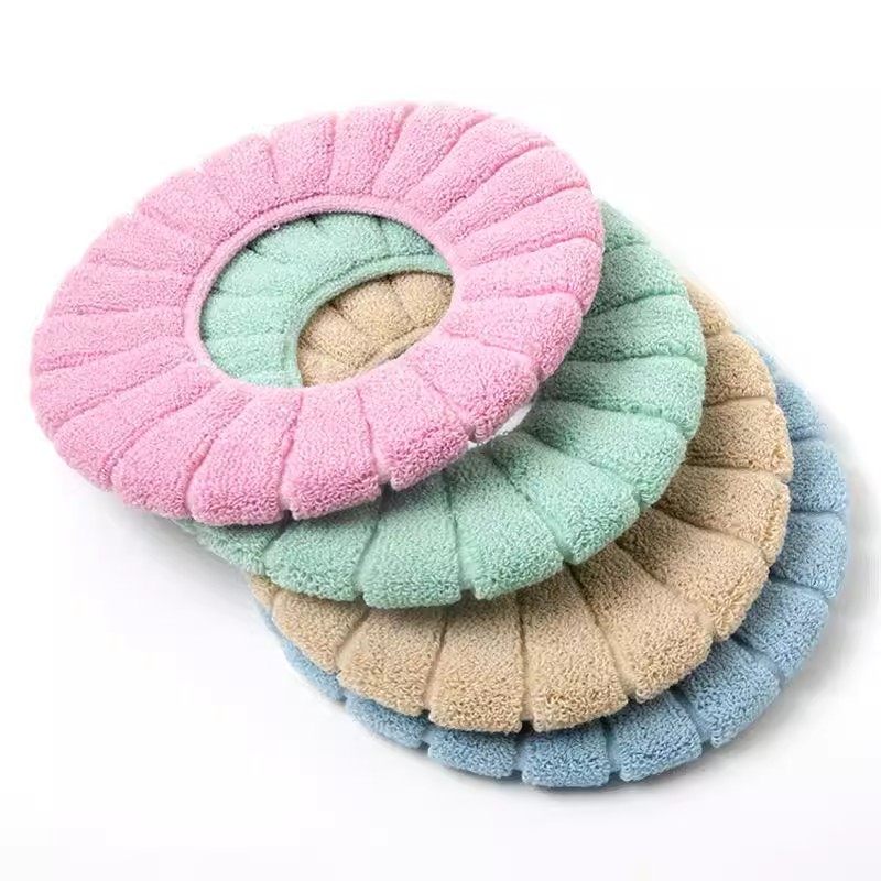 P家北欧风O型加厚保暖马桶垫冬季通用手洗