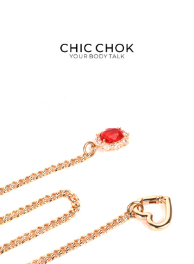 CHICCHOK原创设计爱心项链