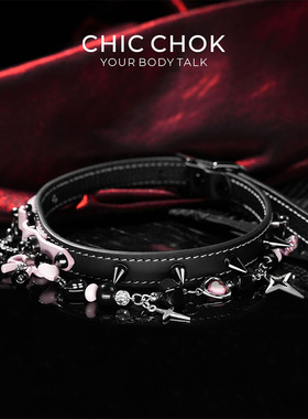 CHICCHOK爱心蝴蝶结项圈