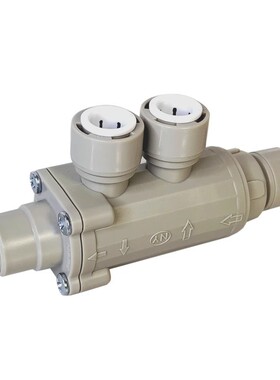 净水器分配阀解决大通量RO纯水机接器无水箱管线机频繁启停分流器