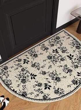 塞浦路斯家用防滑垫耐磨复古圈地耐脏美式入户门刮泥土丝可垫地垫