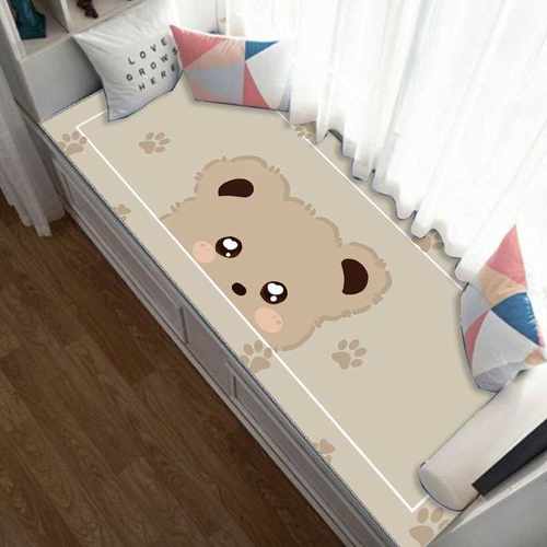 Casas Bahia卡通家用卧室耐脏飘窗防滑儿童房长条好打理通用四季 - 图1