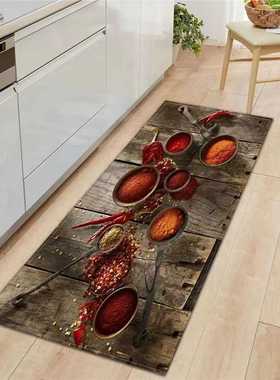 Flubit吸水现货脚垫垫餐具地毯吸油地垫入户水洗厨房家用玄关简约