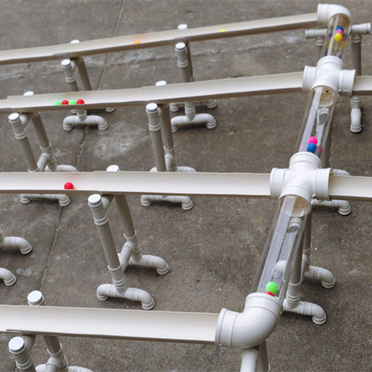 幼儿园玩水管道沙水区玩具pvc水管沙池水管配件户外玩水设备工具