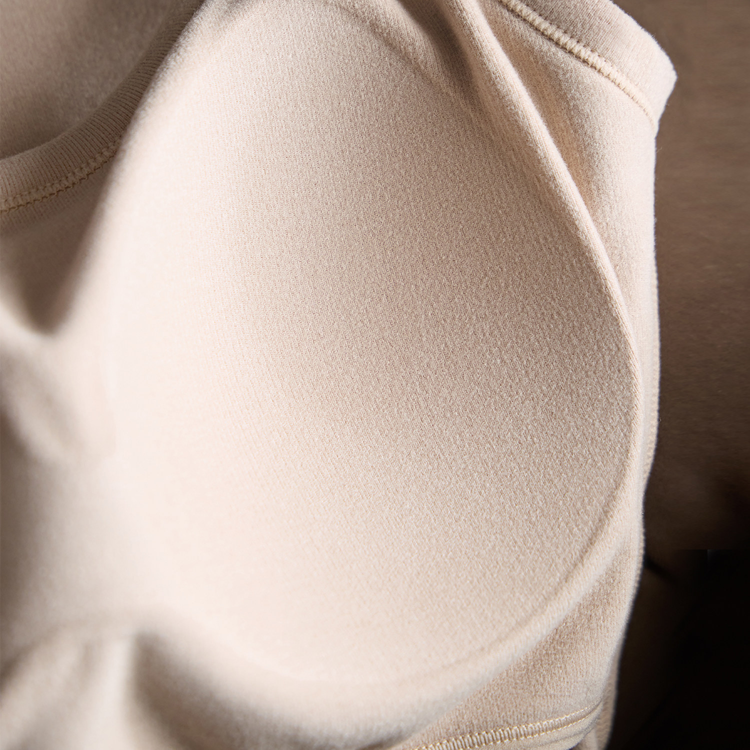 CEROTICH竖条膨体德绒方领带胸垫背心女秋冬保暖磨毛外穿打底上衣,淘宝优惠券,粉丝福利购,淘宝优惠卷