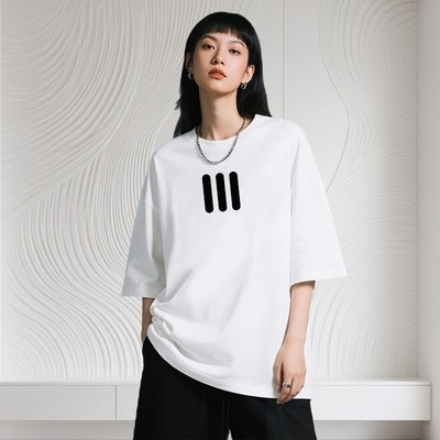 FOG RIO2025新款潮牌原创重磅设计情侣款男女同款纯棉短袖T恤2