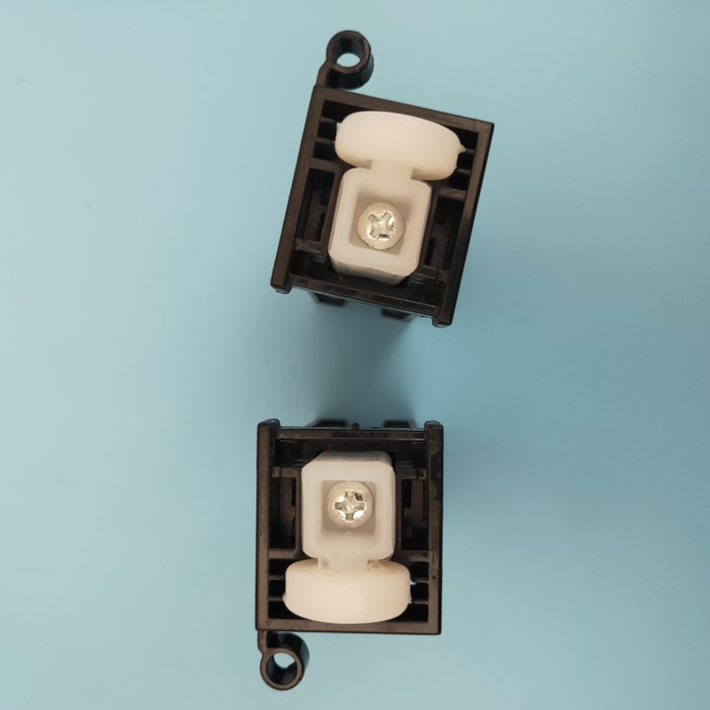 折叠门纱窗配件纱j门厨房卫生间铝合金门整套五金配件老款吊轮滑 - 图2