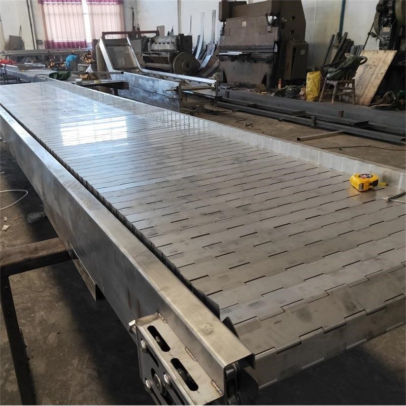 上料炼板输送ei机 定做运转稳定 爬坡板炼传送带 不锈钢炼板输送 - 图1