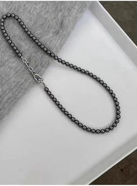 珍珠项链女2025年新款爆款轻奢毛衣链复古锁骨链高级颈链