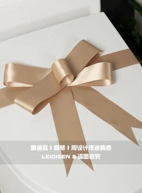 新房马桶封条蝴蝶结装饰摆饰拉花卫浴展厅新房交付绑花封条摆件