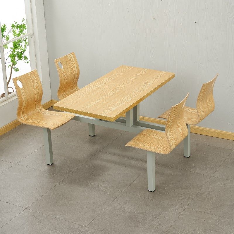 四人连体食堂餐桌椅组合快餐厅员工工厂公司职工餐桌学校学生餐桌,淘宝优惠券,粉丝福利购,淘宝优惠卷