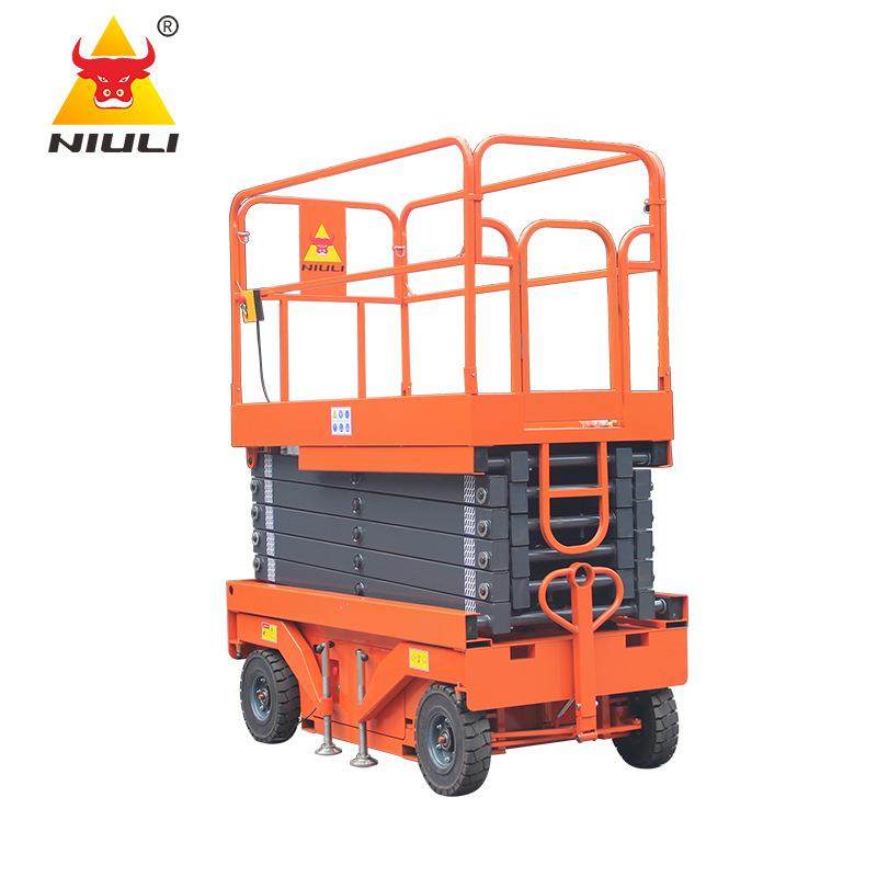移动剪叉式电动升降平台四轮液压载重升降机工业用登高空作业车,淘宝优惠券,粉丝福利购,淘宝优惠卷