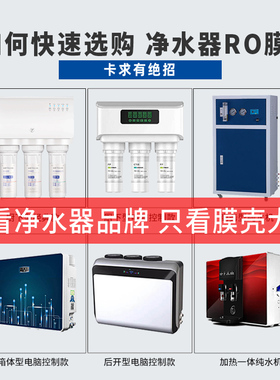 汇通时代沃顿RO膜5075100G加仑反渗透2.300G400GV纯水机净水器滤
