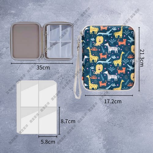 Yoto卡片收纳包4宫格80卡槽MIniplayer故事机盒EVA儿童卡包 - 图3