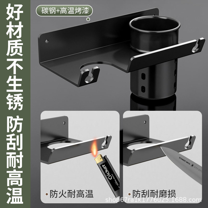 吹风机支架打孔款卫生间通用吹风机置物架免打孔吹风机收纳神器卫,淘宝优惠券,粉丝福利购,淘宝优惠卷