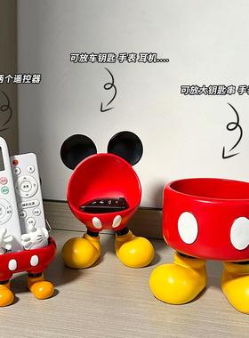 钥匙收纳玄关摆件老鼠入户柜搬家送礼乔迁礼物高档实用装饰置物架