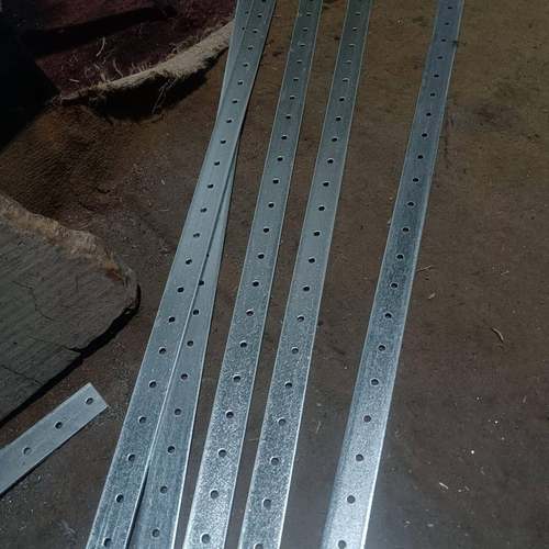 镀锌冲孔扁铁直铁条家居木板连接自攻丝紧固安装压板长条加厚 - 图3