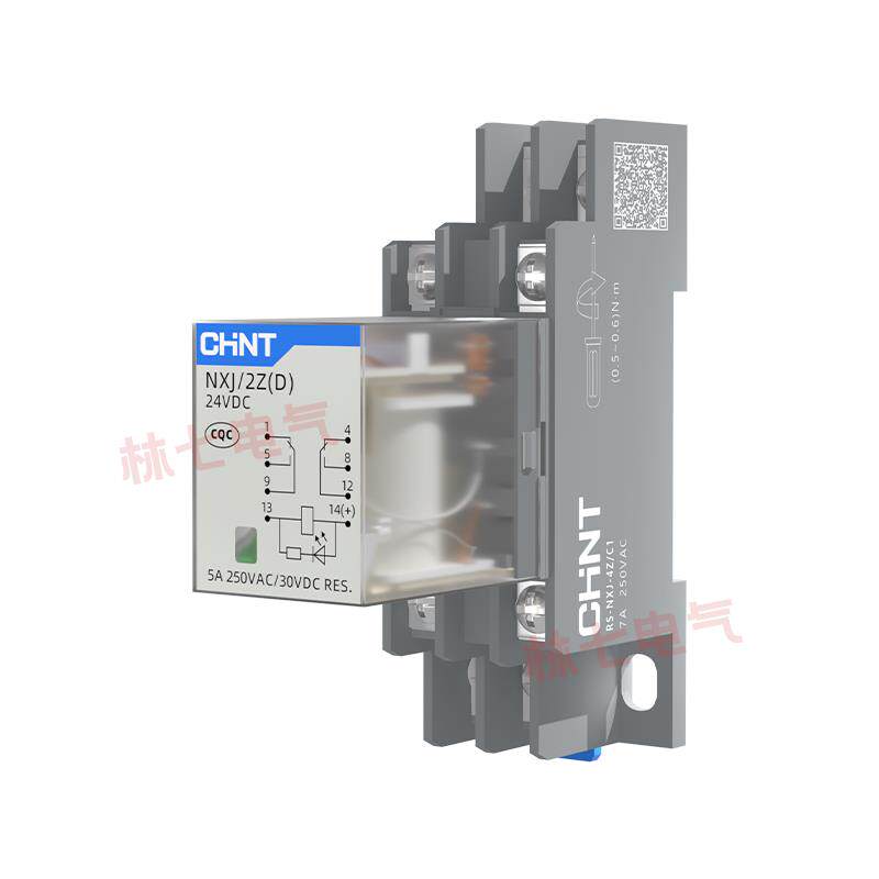 正泰中间电磁继电器NXJ-2ZH 4Z DC24V带灯HH52/MY4小型底座JZX-22 - 图3