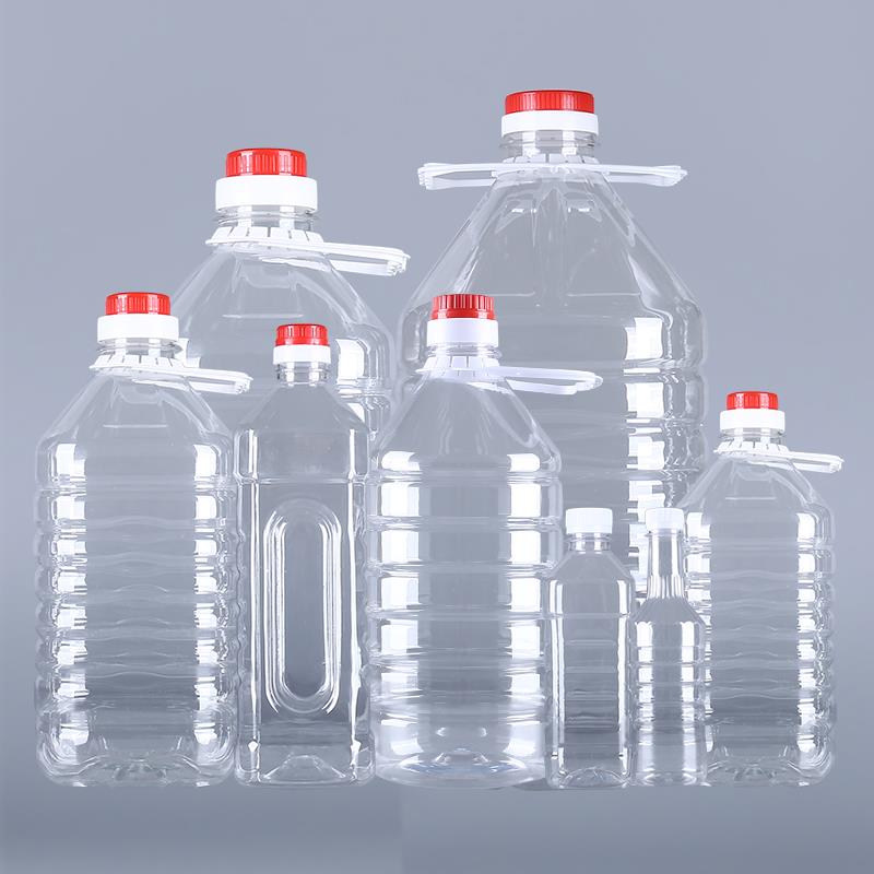 0.5L/1L/1.5L/2.5L5L10L20LPET透明塑料油桶酒桶油瓶酒瓶酒壶油壶 - 图3