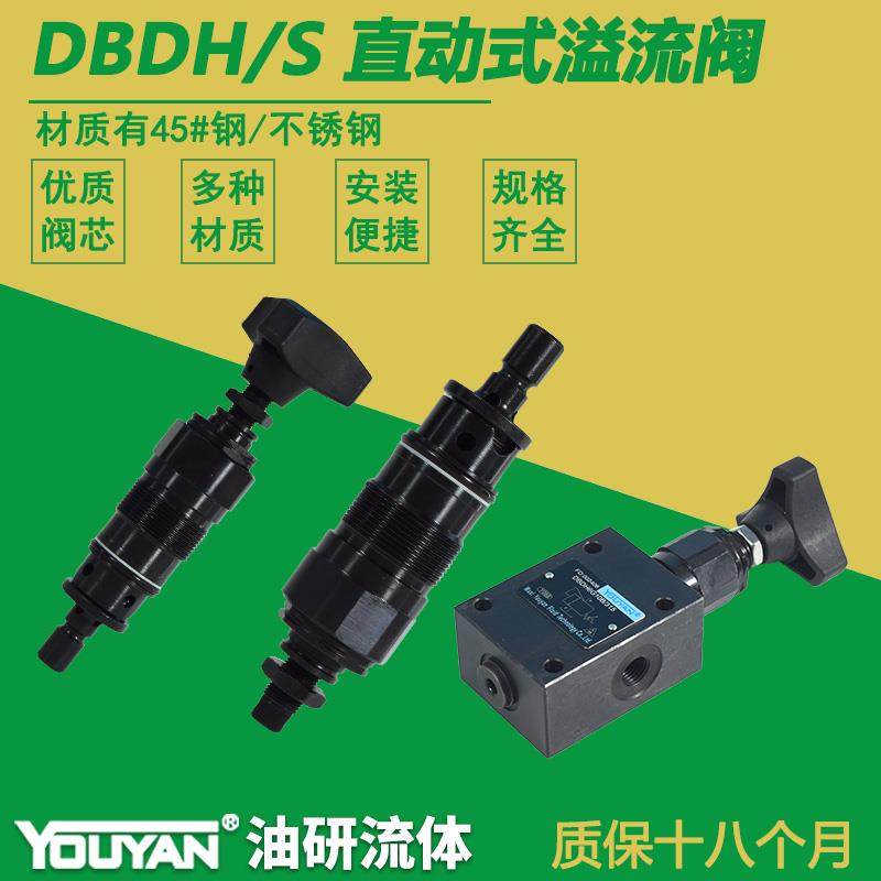 DBDH6 8 10 20 30液压DBDS6 10 20 30K直动P式G溢流阀10B/315 200 - 图0