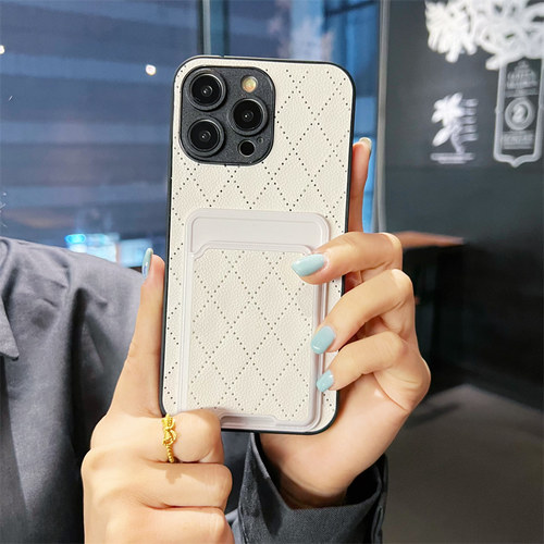 适用华为荣耀play8T手机壳PLAY6c插卡套5T小香风4t菱格5活力版背带5G防摔4pro挂脖3E绳6Tpro门禁4女3s保护套 - 图1