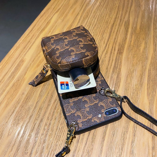 适用小米POCOF6PRO手机壳F6零钱包F5Pro斜跨绳F5可装卡F4Gt口红F3耳机F2Pro背带包F1小众f2时尚防摔保护套 - 图1
