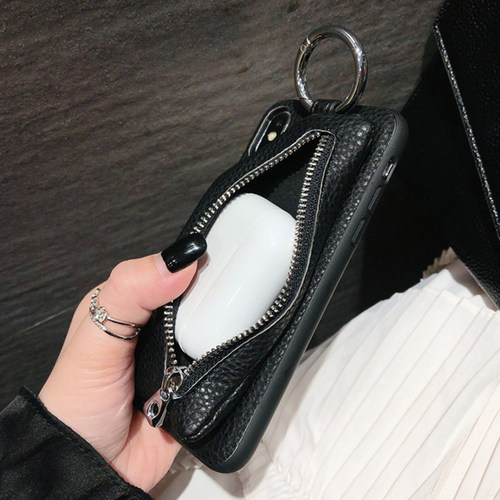 适用华为荣耀play8T手机壳麦芒30耳机包5T插卡套4t斜挎绳5活力版零钱包5G多功能4pro小众3E轻奢6Tpro公交卡潮 - 图3