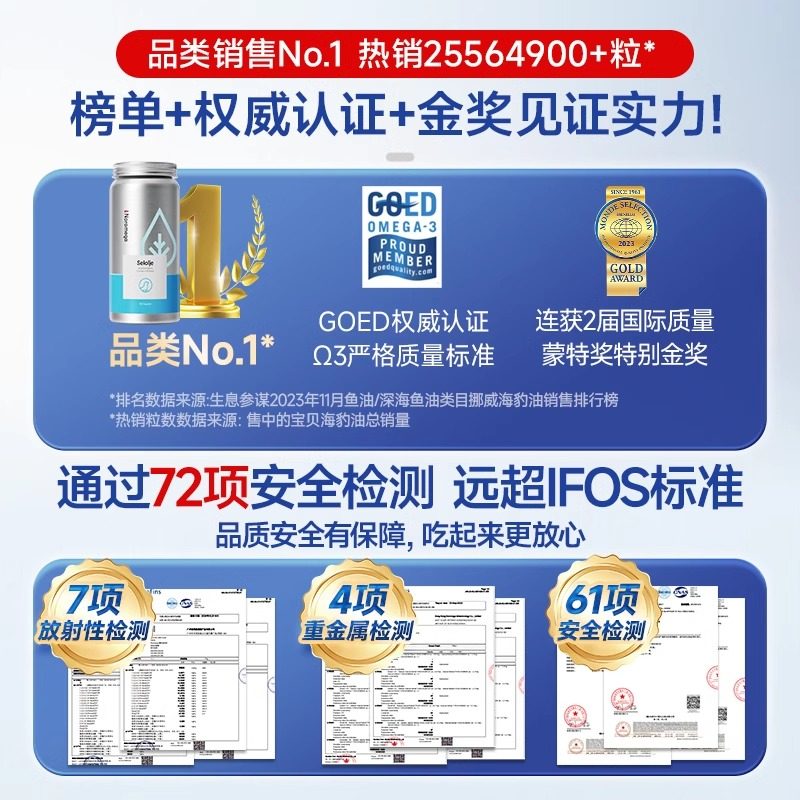 挪威进口Noromega挪之宝海豹油成人中老年心血管非深海鱼油正品,淘宝优惠券,粉丝福利购,淘宝优惠卷