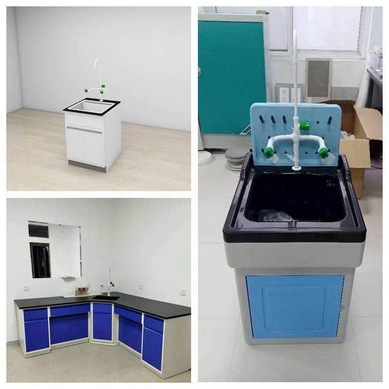 全钢木理化板PP ABS生物化学试实验室水槽台柜小型洗手台转角柜池,淘宝优惠券,粉丝福利购,淘宝优惠卷