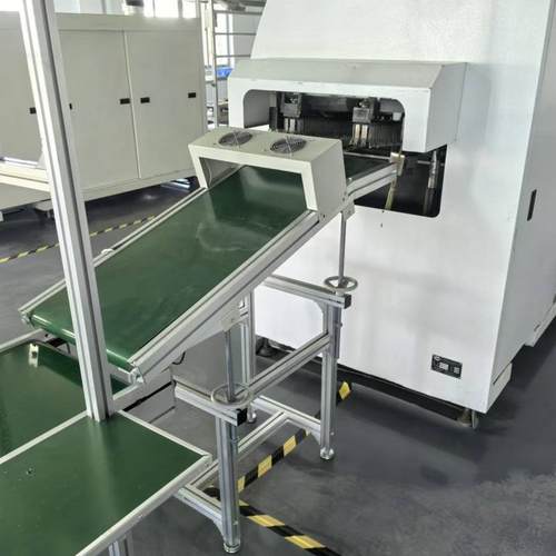 合肥插件出板接驳台波峰焊出板机DIP炉后出板冷却斜坡皮带线 - 图2