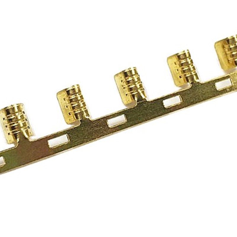 454A铜扣连带连绕接线端子U型线夹接线扣压线扣电线连接器20000只,淘宝优惠券,粉丝福利购,淘宝优惠卷