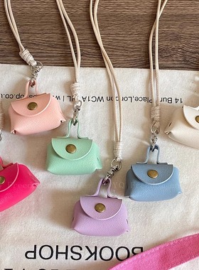 复古皮质毛衣链挂脖项链