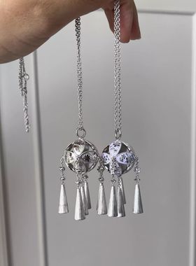 「恋与深空」星辰花的绣球项链吊坠锁骨链沈星回绣球个性独特颈链