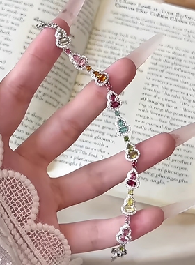 彩色葫芦抽拉式手链2025新款高级感轻奢小众手环独特手饰女设计感