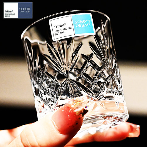 德国进口SCHOTT肖特水晶玻璃高档一二两白酒杯烈酒杯一口杯子套装 - 图0