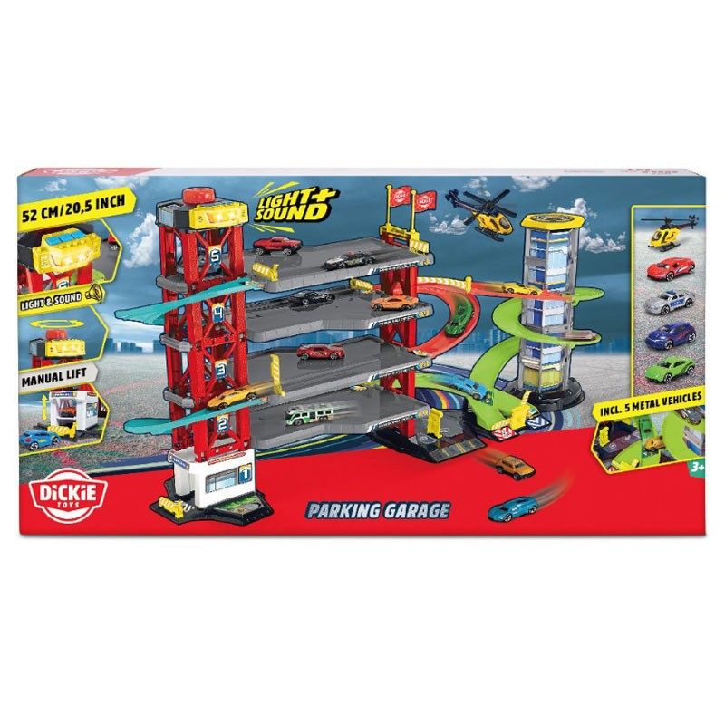 德国dickie toys停车场组合闯关益智大型拼装轨道滑行小车玩具,淘宝优惠券,粉丝福利购,淘宝优惠卷