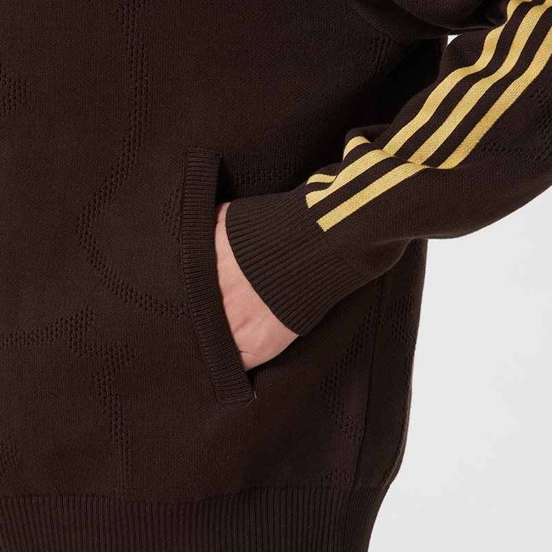 Adidas阿迪达斯NYR 3S男子针织夹克马年新年款运动上衣休闲外套,淘宝优惠券,粉丝福利购,淘宝优惠卷