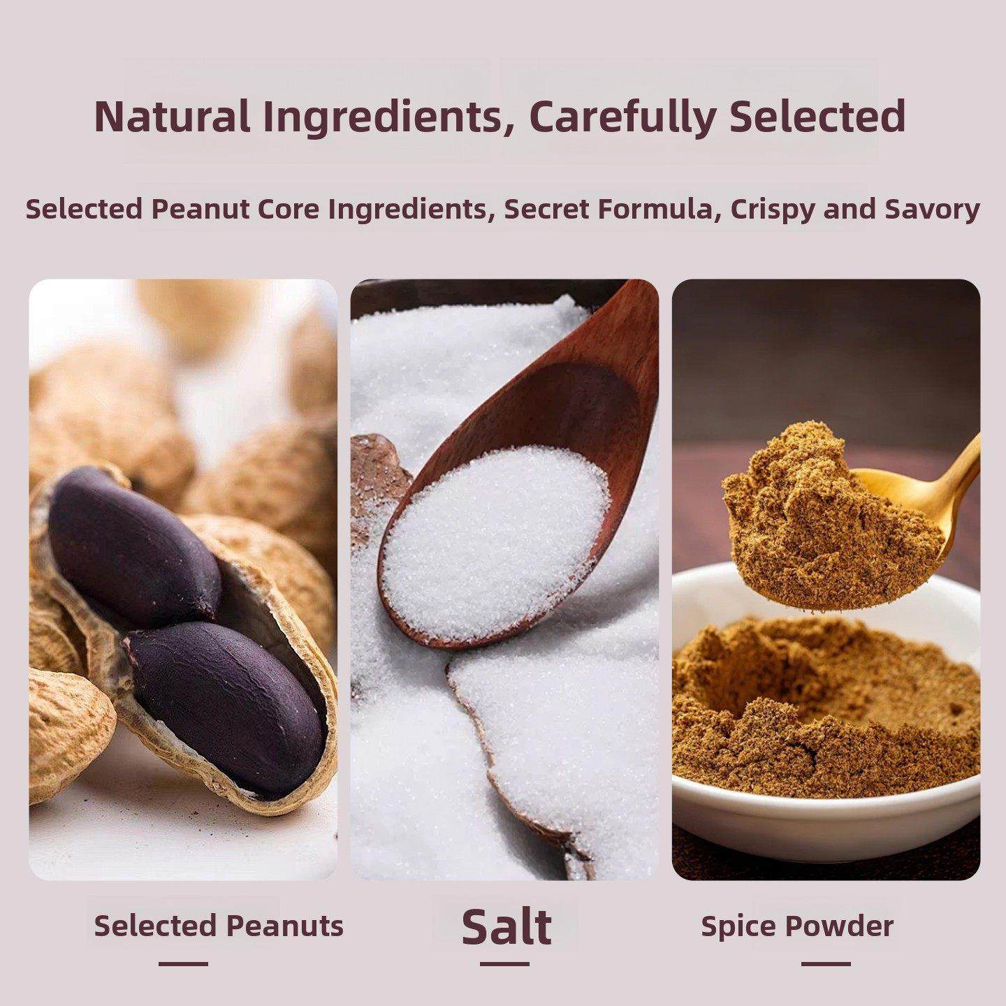 五香黑花生开袋即食山东特产黑皮花生米下酒菜花生仁酥脆零食小吃,淘宝优惠券,粉丝福利购,淘宝优惠卷