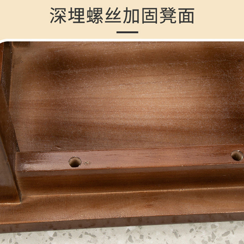 凳子商用实木方凳木头凳子中式四方餐饮学K校工厂车间餐桌凳子实,淘宝优惠券,粉丝福利购,淘宝优惠卷