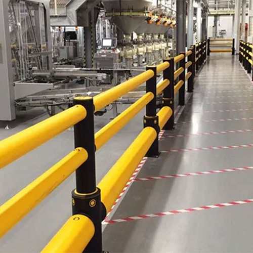 加高加厚钢管挡车器叉车阻挡设备防护车间仓库防撞柱M型防撞护栏 - 图2