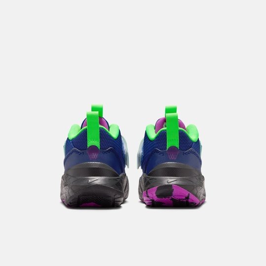 NIKE耐克小童TEAM HUSTLE D 12魔术贴滔搏运动鞋篮球鞋HV2290-400