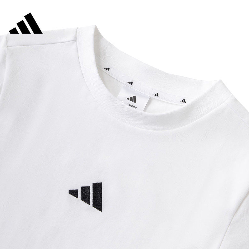 adidas阿迪达斯女子W 3S SJ BABY T圆领运动休闲短袖T恤JY8571,淘宝优惠券,粉丝福利购,淘宝优惠卷