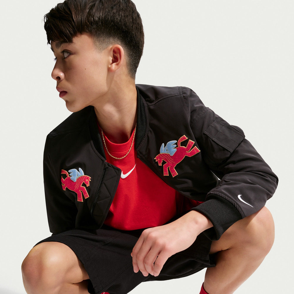 NIKE耐克马年限定新年款大童运动健身夹克外套IQ3929-010,淘宝优惠券,粉丝福利购,淘宝优惠卷