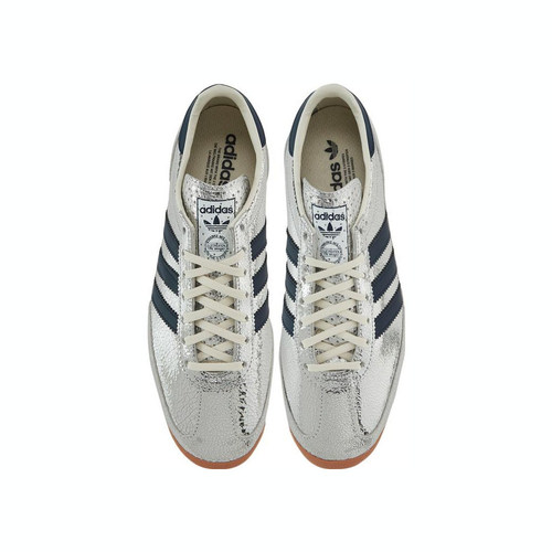 滔搏adidas阿迪达斯三叶草男女鞋SL72经典亮泽感薄底运动鞋JH8654 - 图1