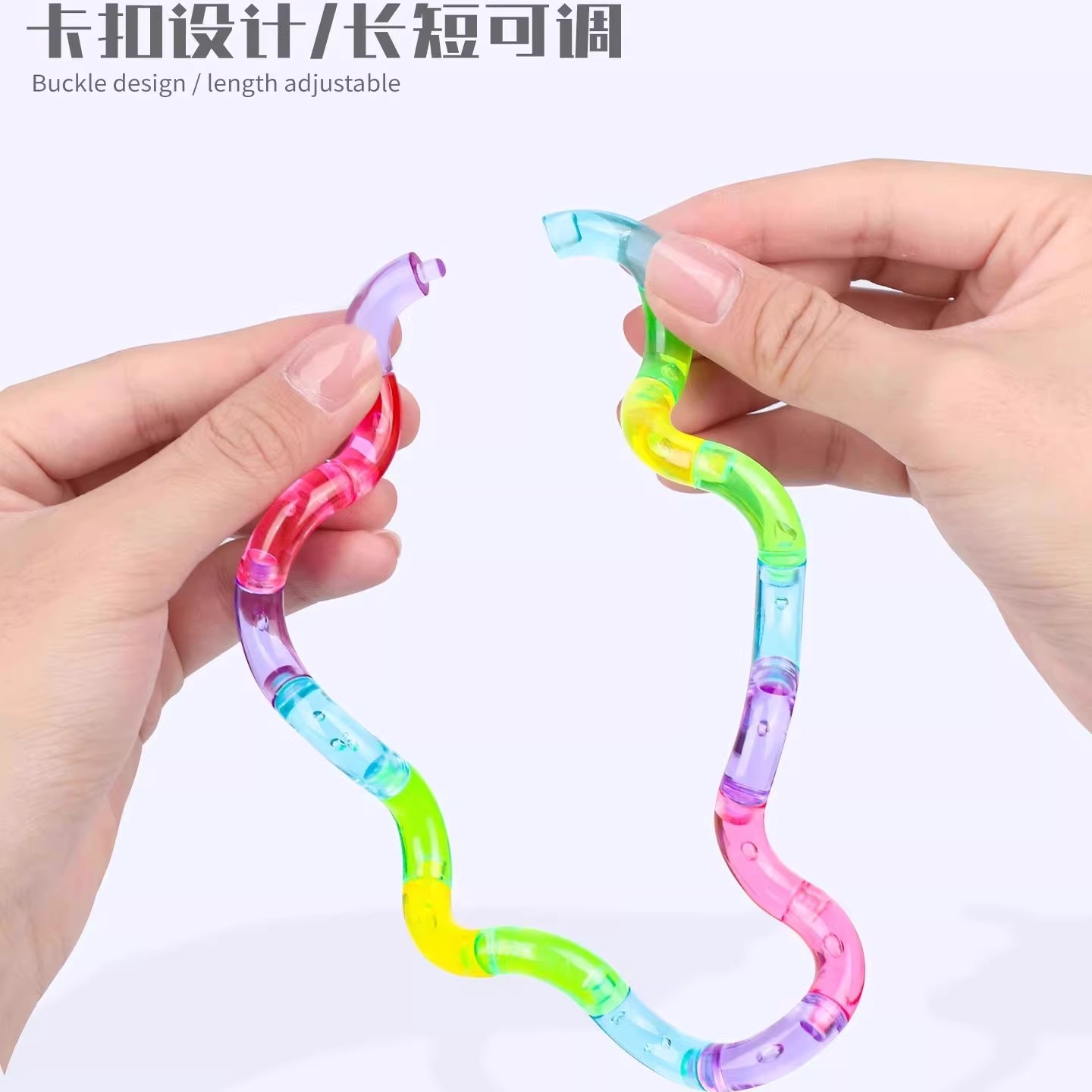 tango夜光扭扭乐温感变色ADHD益智玩具女孩解压儿童躺狗手指放松6 - 图1