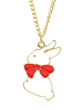 魔卡樱项链魔法魔法棒百变小樱可爱兔子吊坠