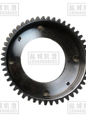 起重机龙门吊天车端梁头行车行走轮齿圈 200/300/400平面凹面齿圈